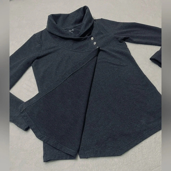 Sweater with Button Neck - Picture 7 of 15